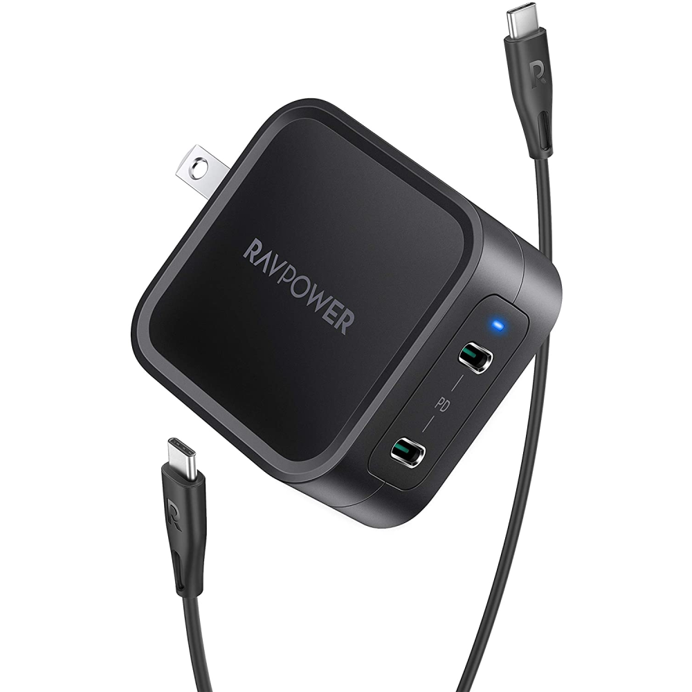 RAVPOWER  65W GaN充電器 USB PDチャージャー